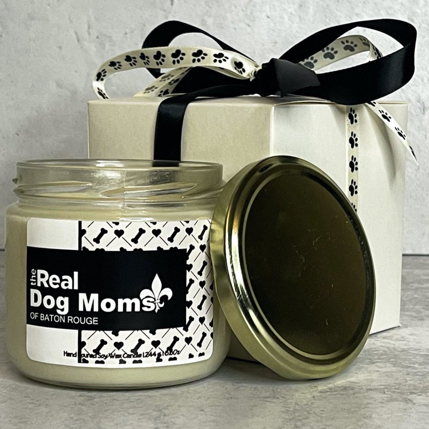 Dog Lover Candle - The Real Dog Moms Of - Wicks+Paws Candle Co