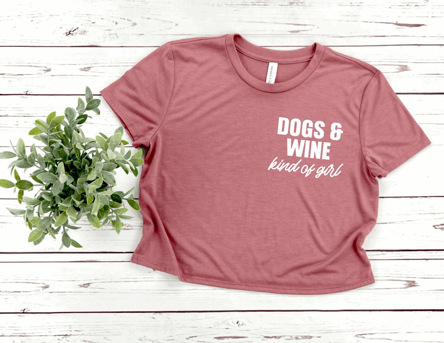 Dogs Kind of Girl Crop - Wicks+Paws Candle Co