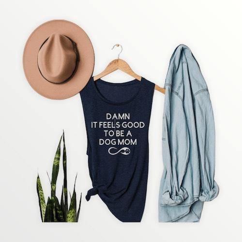 Good To Be A Dog Mom Tank - Wicks+Paws Candle Co
