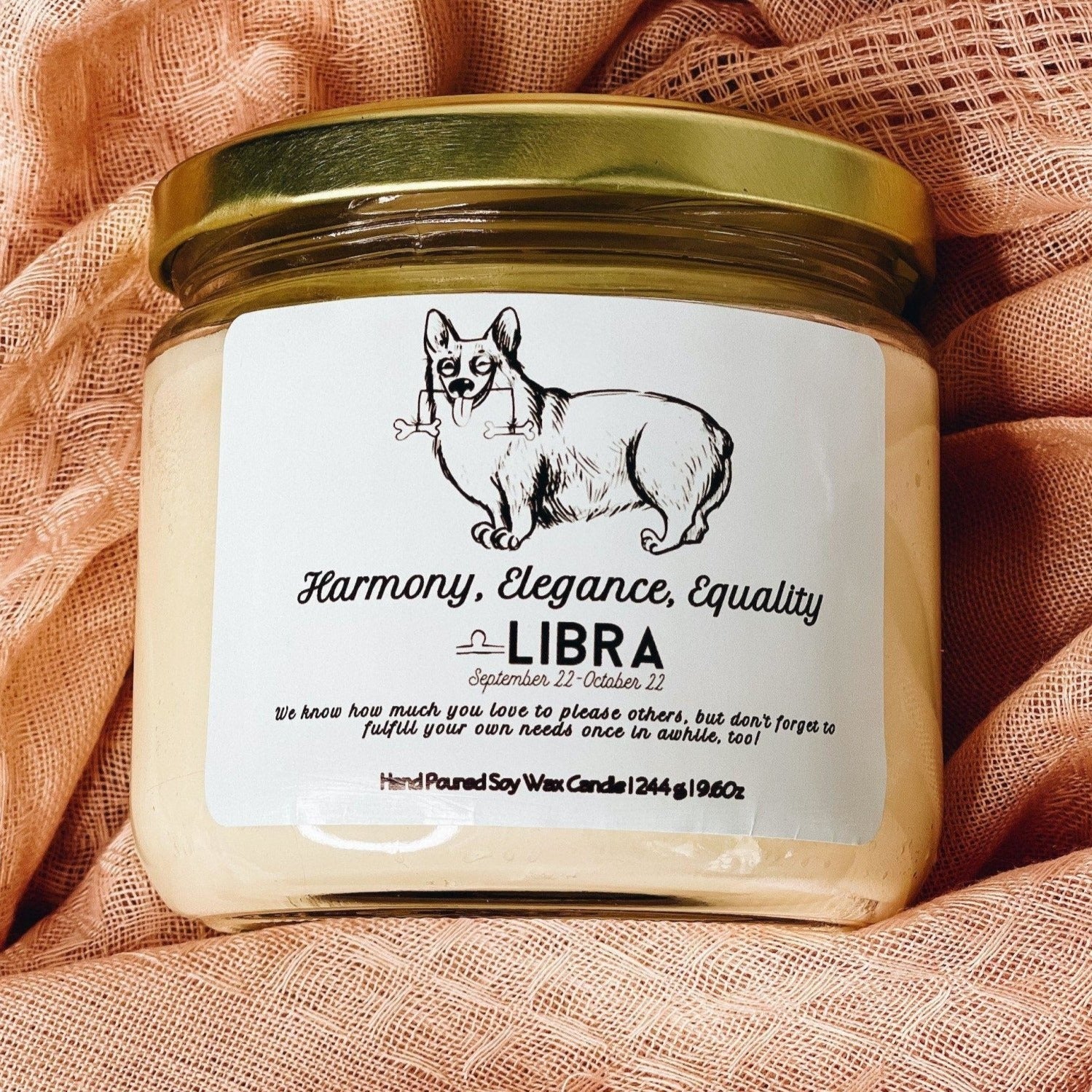 Libra Candle - Wicks+Paws Candle Co