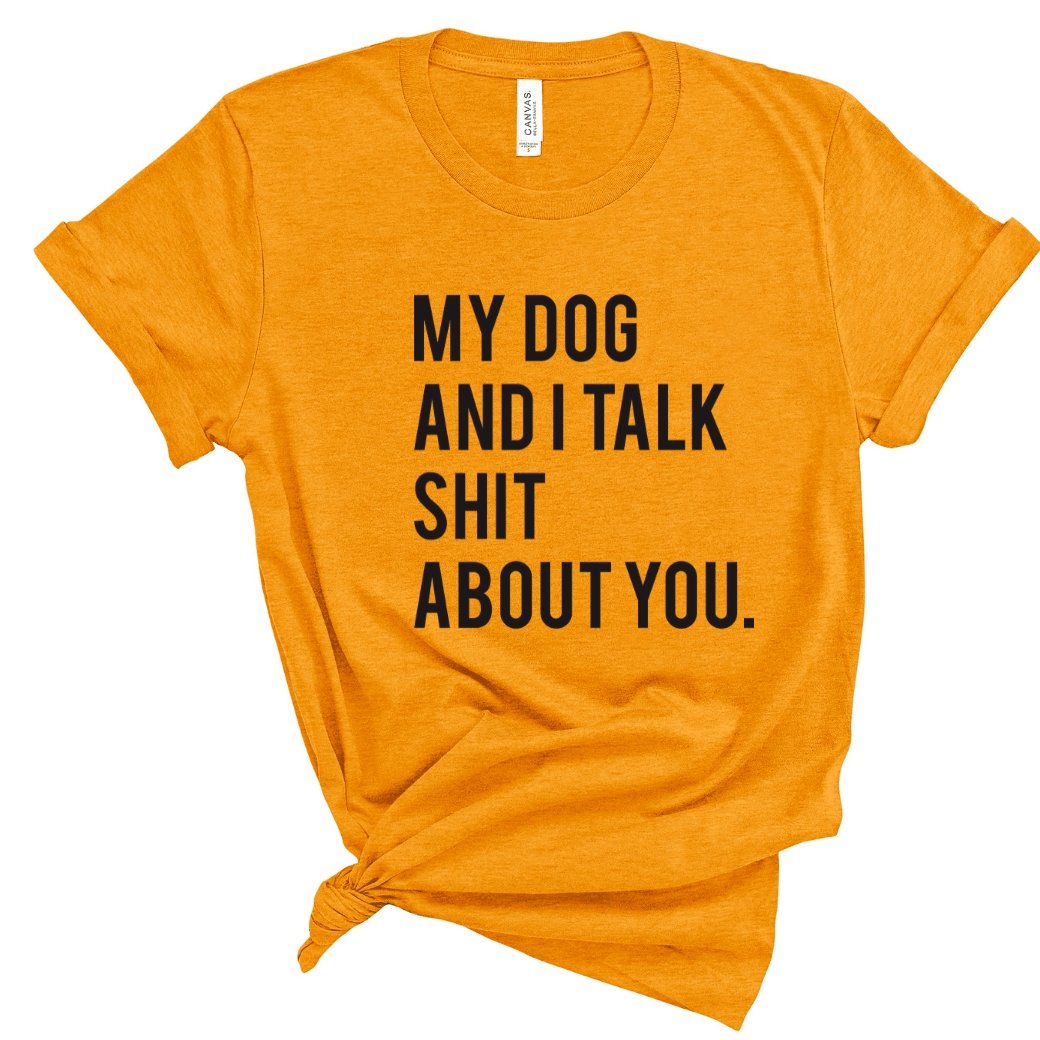 Talk About You Tee - Wicks+Paws Candle Co